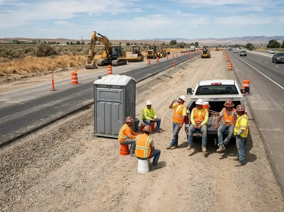 highway-road-construction-crew-007 — frequently asked questions, Porta Potty and Restroom Rentals in Hermosa Beach, CA